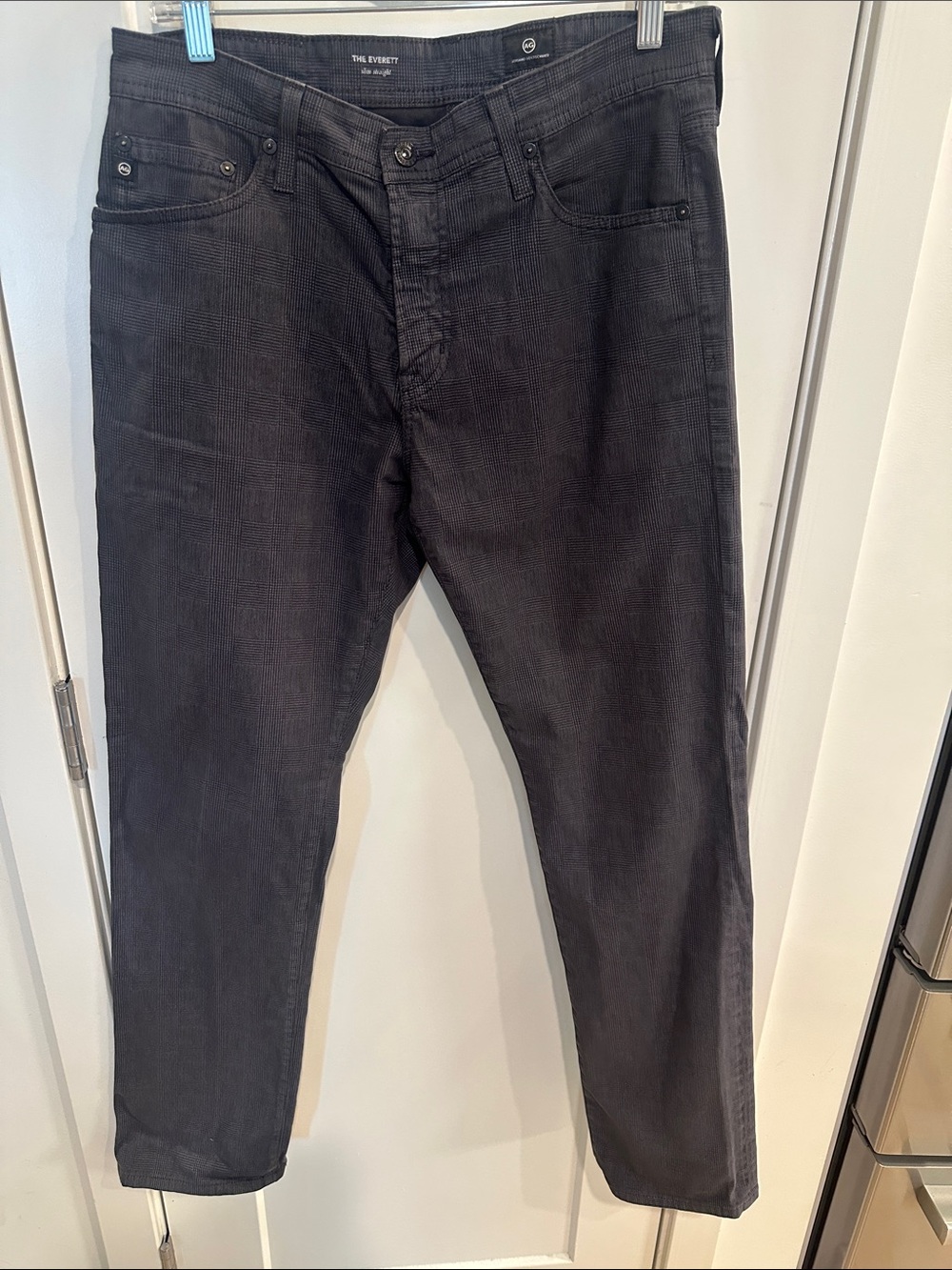 Ag Adriano Goldschmied Men’s Slim Straight Jeans - Black